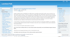 Desktop Screenshot of laxmikantpatil.com
