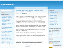 Tablet Screenshot of laxmikantpatil.com